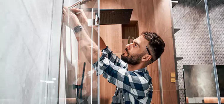 Replace Shower Doors with Frameless Oak Bay