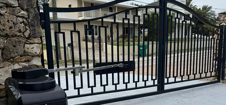 Swing Gate Opener with Keypad Oak Bay